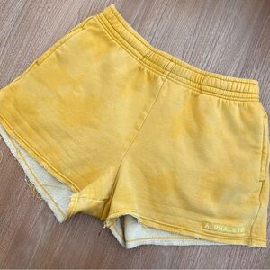 Yellow HCTS Alphalete Shorts